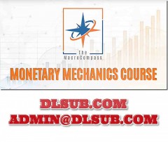 The Macrocompass – Monetary Mechanics Course branded promotional cover for online education
