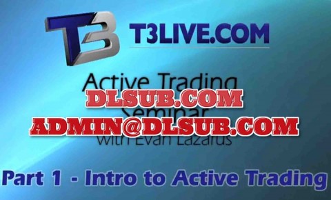 Digital marketing product box photo of T3 Live Active Trader Course training program