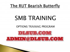 Mockup image of SMB Training John Locke The Bearish Butterfly Option Strategy e-learning materials
